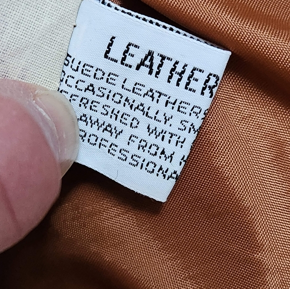 Men's Vintage Leather Jacket size 40 reg - Picture 7 of 9